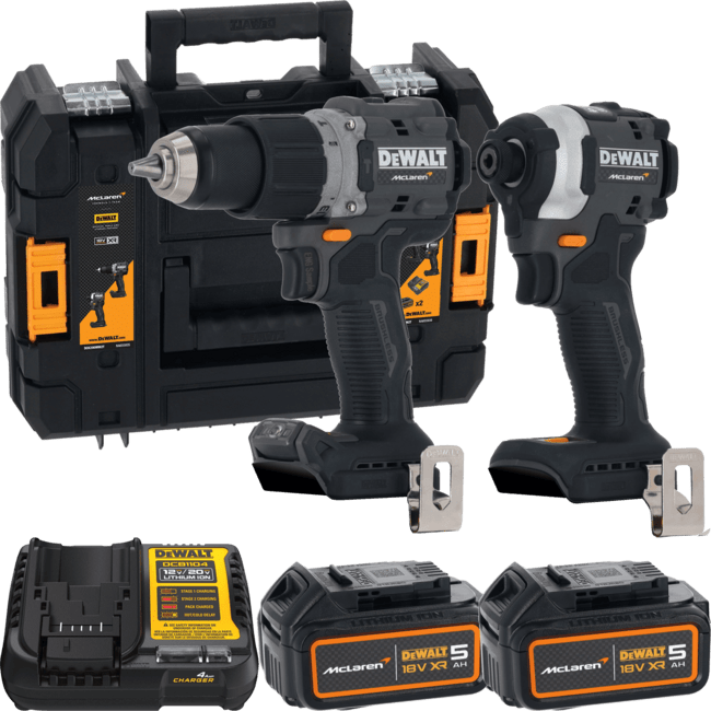 DEWALT | McLaren 18V XR Aku sada náradia DCK200MP2T-QW