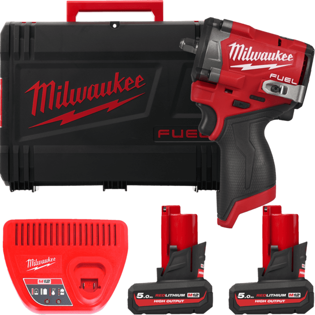 MILWAUKEE M12 FUEL™ 3/8” Aku rázový uťahovák - kompaktný M12FCIWF38G3-502X