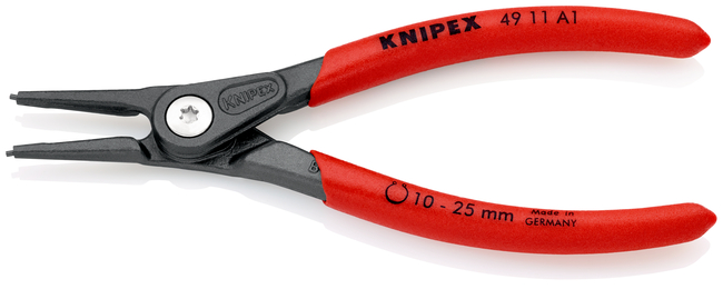 KNIPEX Kliešte na poistné krúžky, precízne 4911A1