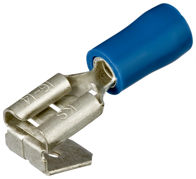 KNIPEX Dutinka nástrčná, plochá s odbočkou, izolovaná, modrá 9799091