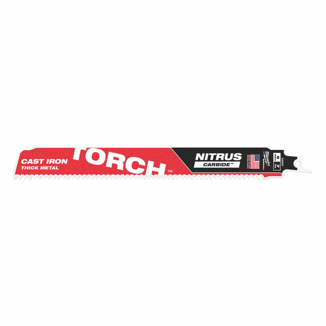 MILWAUKEE Pilové plátky TORCH™ Nitrus CARBIDE™ 230mm/7tpi s karbidom