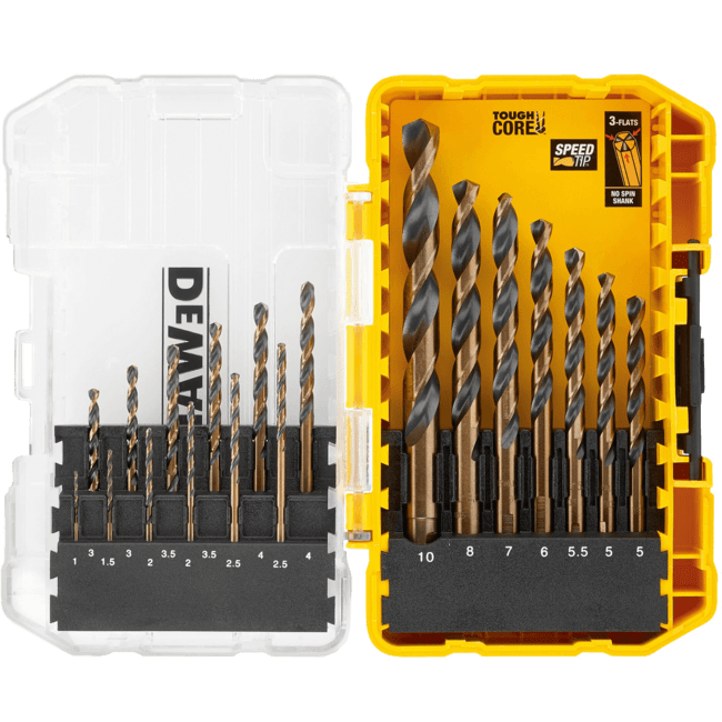 DEWALT Sada vrtákov do kovu HSS-G 19 ks DT70728POS-QZ