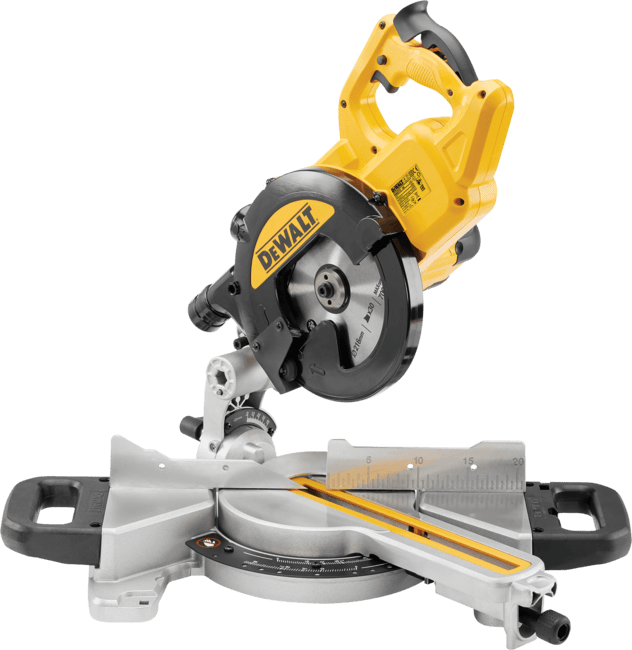 DEWALT Elektrická pokosová píla 216 x 30 mm s posuvom, 1 300 W DWS773-QS