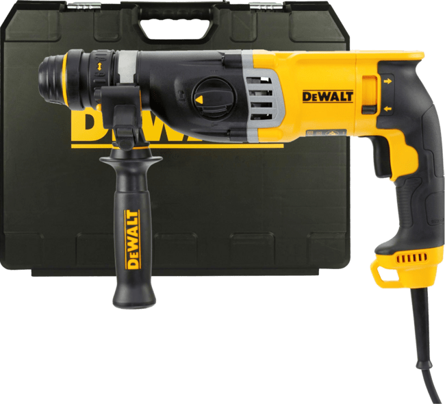 DEWALT Elektrické 3,0 J SDS-Plus kombi kladivo s rýchlovýmenným skľučovadlom, 900 W D25144K-QS