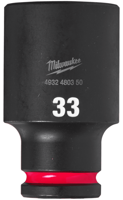 MILWAUKEE Nástrčný kľúč 1/2&quot; - Hex 33 SHOCKWAVE™ predĺžený