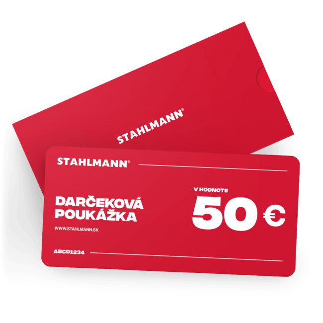 STAHLMANN 50€ Darčeková poukážka VOUCHER 50€