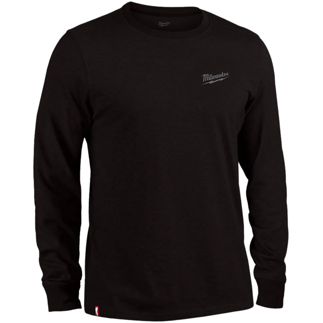 MILWAUKEE Hybrid™ Pracovné tričko, dlhý rukáv &quot;M&quot;- čierna HTLSBL
