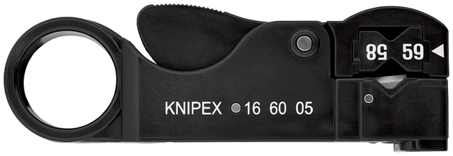KNIPEX Nástroj odizolovací na koaxiálne káble 166005SB