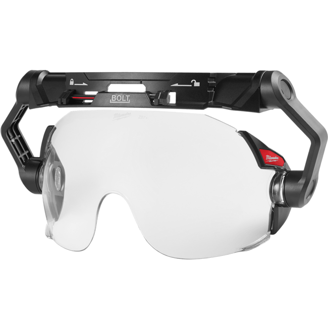 MILWAUKEE Integrované ochranné okuliare Universal BOLT™ - číre
