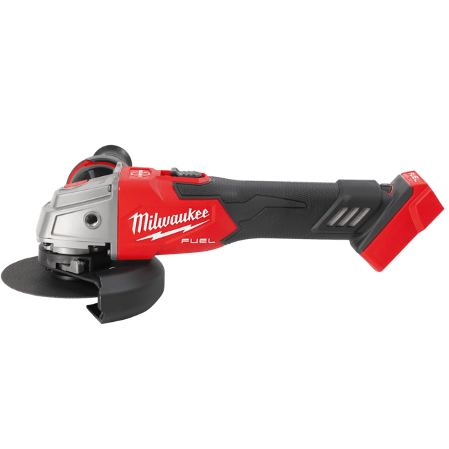 MILWAUKEE M18 FUEL™ 125 mm uhlová brúska s reguláciou a posuvným spínačom M18FSAGV125XB-0