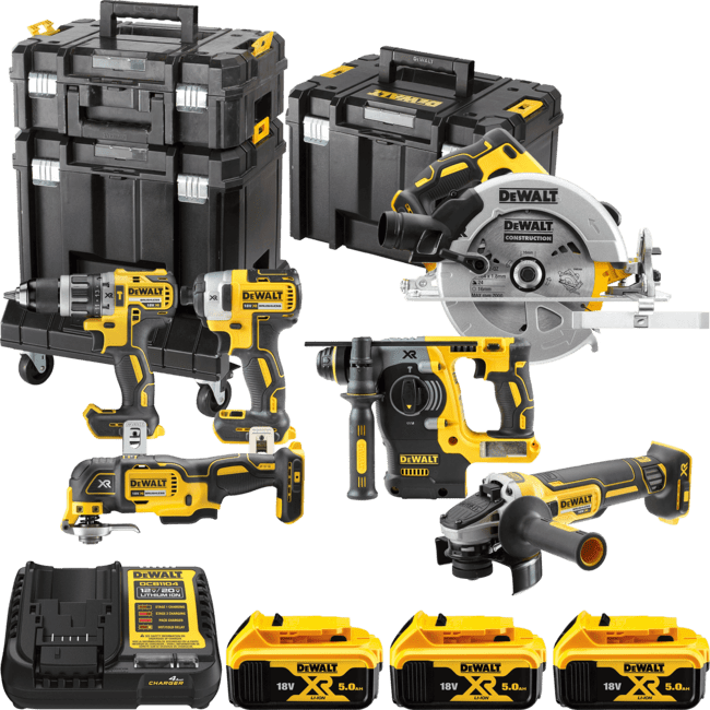 DEWALT 18V XR Aku sada náradia DCK685P3T-QW