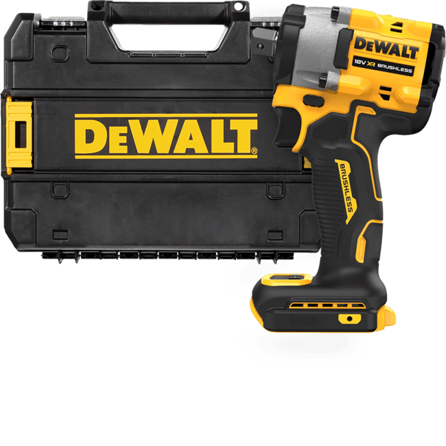 DEWALT 18V XR 1/2” Aku rázový uťahovák s poistnou guličkou, bez aku DCF922NT-XJ