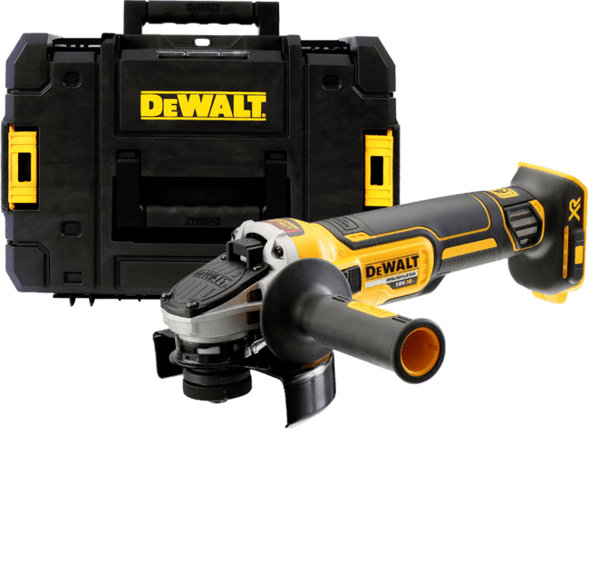 DEWALT 18V XR 125 mm aku uhlová brúska s posuvným spínačom, bez aku DCG405NT-XJ