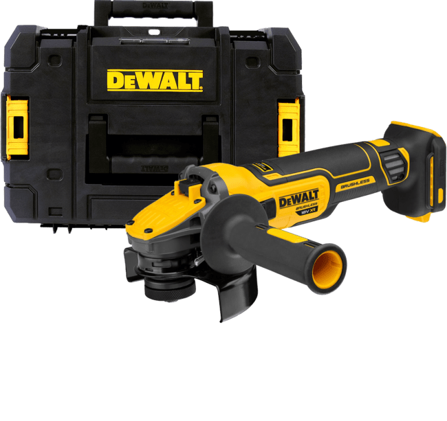 DEWALT 18V XR 125 mm Aku uhlová brúska FLEXVOLT™ ADVANTAGE s posuvným spínačom, bez aku DCG409NT-XJ