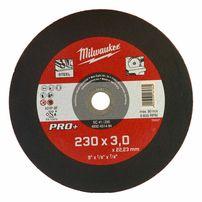 MILWAUKEE Rezný kotúč PRO+ SCS 41/230 × 3 mm