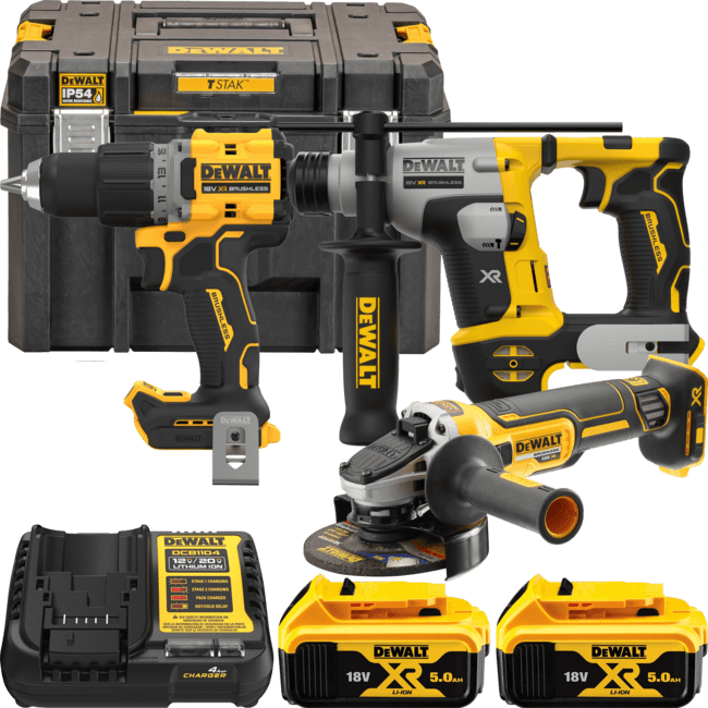 DEWALT 18V XR Aku sada náradia DCK355P2T-QW