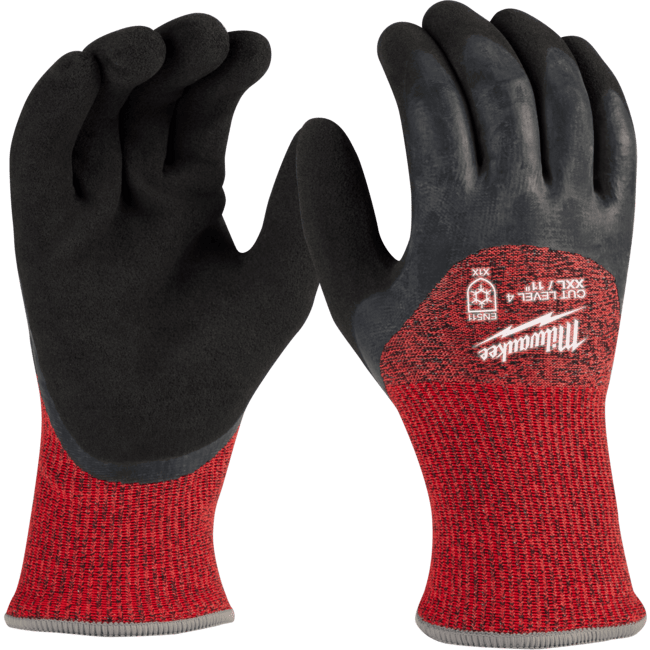 MILWAUKEE Zimné rukavice odolné proti prerezaniu D - 9/L - 1ks