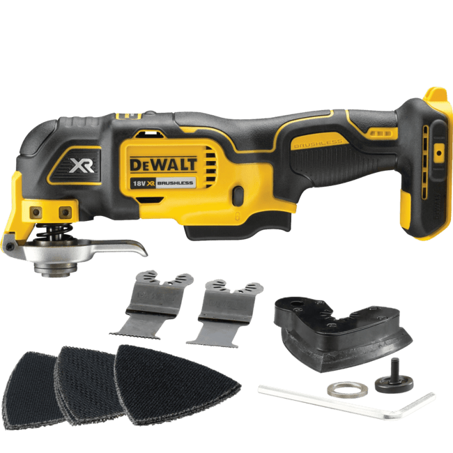 DEWALT 18V XR Aku oscilačná multibrúska, bez aku DCS355N-XJ