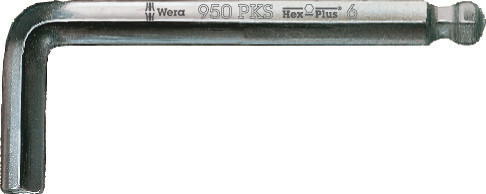 WERA Uhlový kľúč Hex s guľovým prvkom 5,0 mm