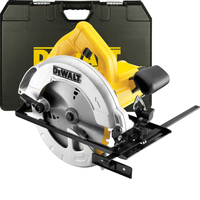 DEWALT Elektrická 1 200 W kotúčová píla s hĺbkou rezu 55 mm DWE550-QS