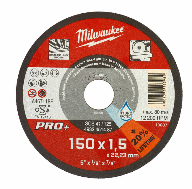 MILWAUKEE Rezný kotúč PRO+ SCS 41/150 × 1 mm