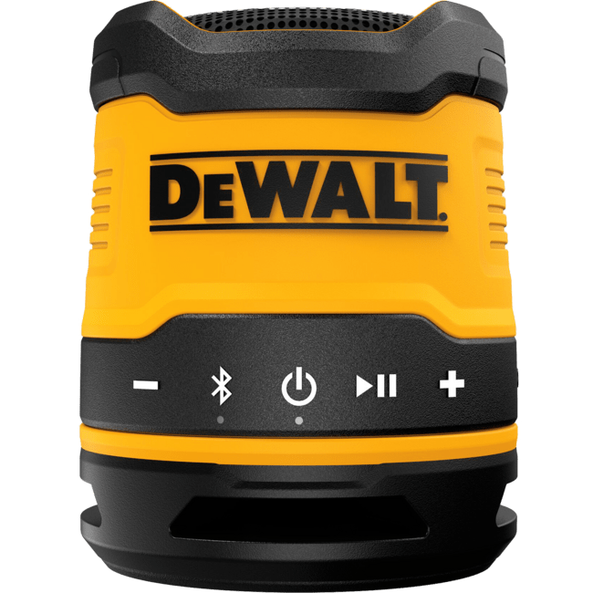 DEWALT USB-C nabíjateľný Bluetooth reproduktor, s integrovaným akumulátorom DCR009-XJ