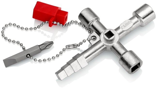 KNIPEX Kľúč Profi Key na rozvodné skrine 001104