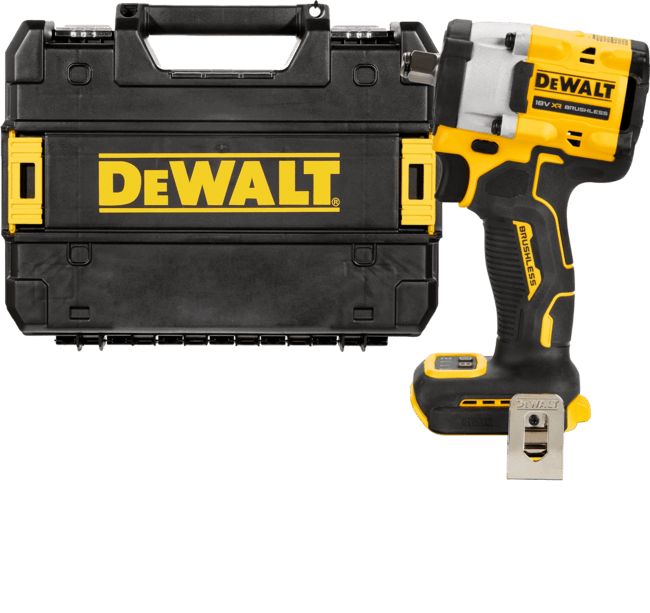 DEWALT 18V XR 1/2” Aku rázový uťahovák s poistným krúžkom, bez aku DCF921NT-XJ