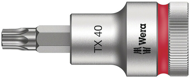 WERA Nástrčný kľúč s bitom 1/2&quot; - TX 40 x 60 mm