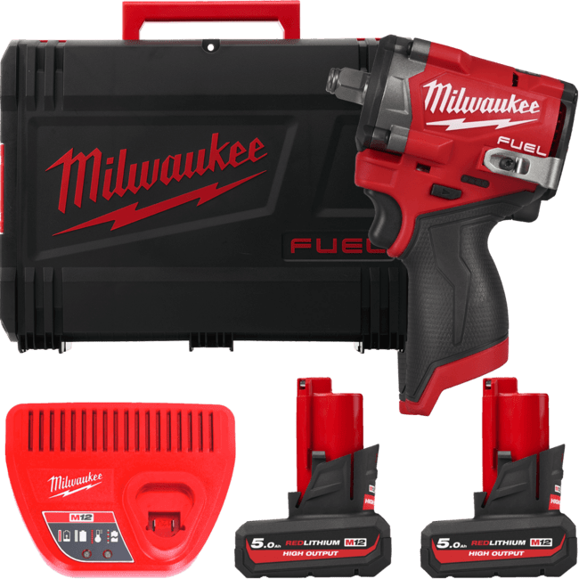 MILWAUKEE M12 FUEL™ 1/2” Aku rázový uťahovák - kompaktný M12FCIWF12G3-502X