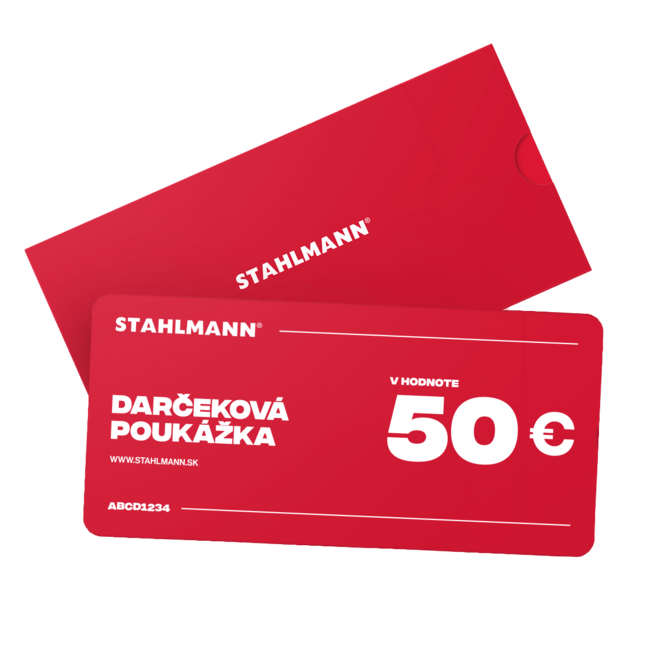 STAHLMANN 50€ Darčeková poukážka VOUCHER 50€