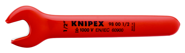 KNIPEX Kľúč maticový, otvorený, jednostranný 98001/2&quot;