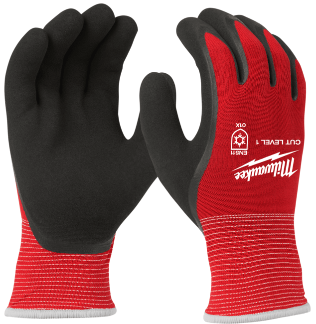 MILWAUKEE Zimné rukavice odolné proti prerezaniu Stupeň 1 S/7