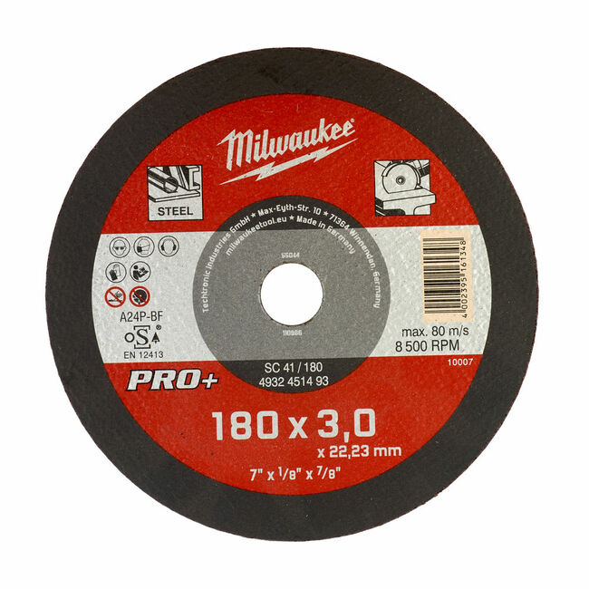 MILWAUKEE Rezný kotúč PRO+ SCS 41/180 × 3 mm