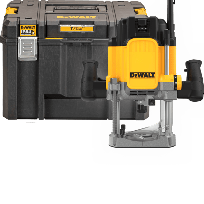 DEWALT Elektrická horná frézka 6-12,7mm, 2 300W DWE625KT-QS