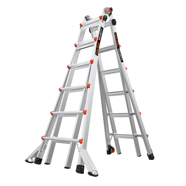 LittleGiant Hliníkový rebrík VELOCITY™, 4 x 6 výsuvný kĺbový