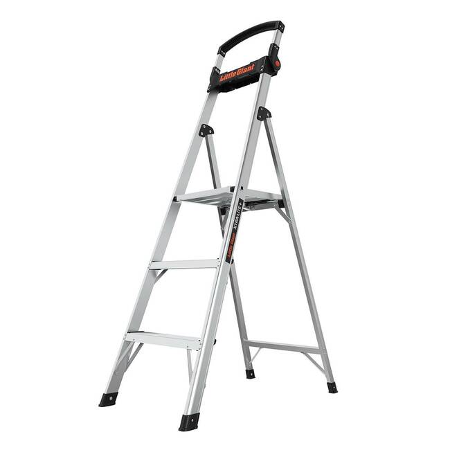 LittleGiant Hliníkový schodíkový rebrík XTRA-LITE PLUS 2.0™, 1.52m