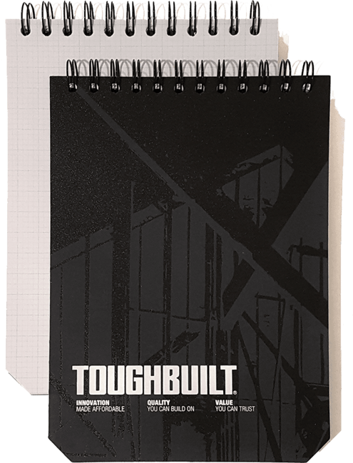 TOUGHBUILT Veľký mriežkový zápisník TB-56-L-2 2 ks