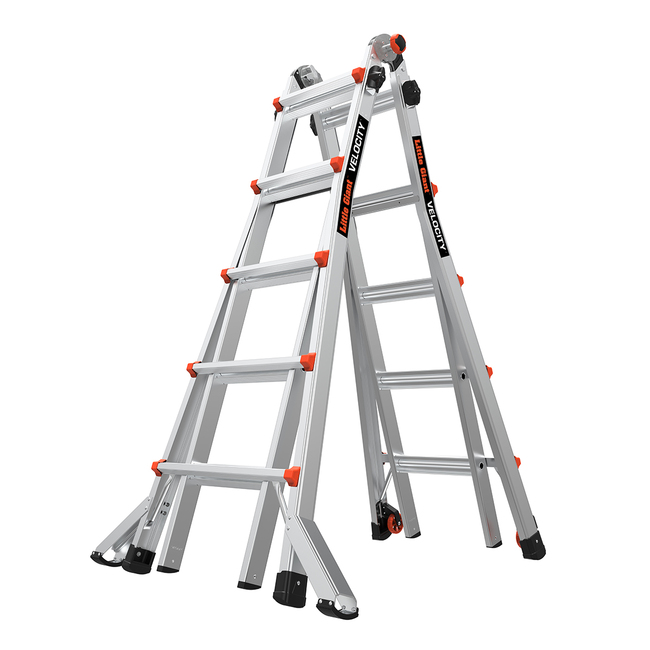 LittleGiant Hliníkový rebrík VELOCITY™, 4 x 5 výsuvný kĺbový