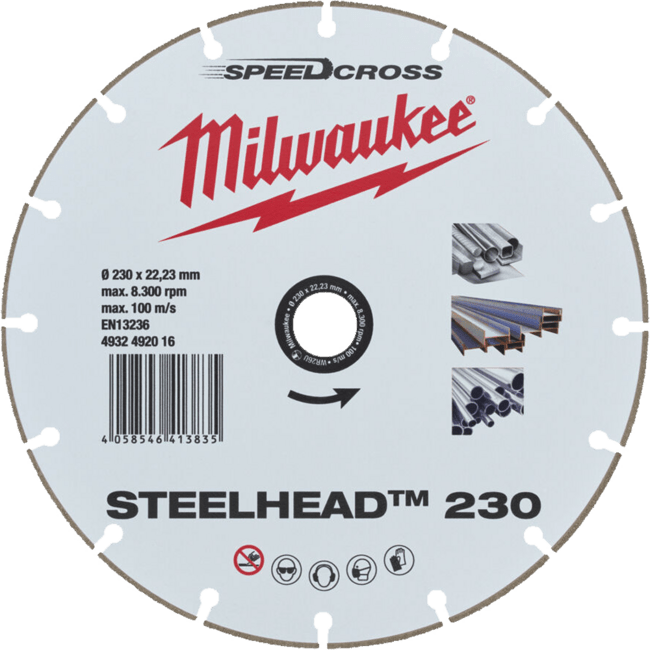MILWAUKEE Diamantový kotúč STEELHEAD™ 230 mm