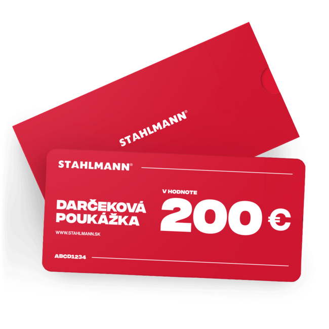STAHLMANN 200€ Darčeková poukážka VOUCHER 200€