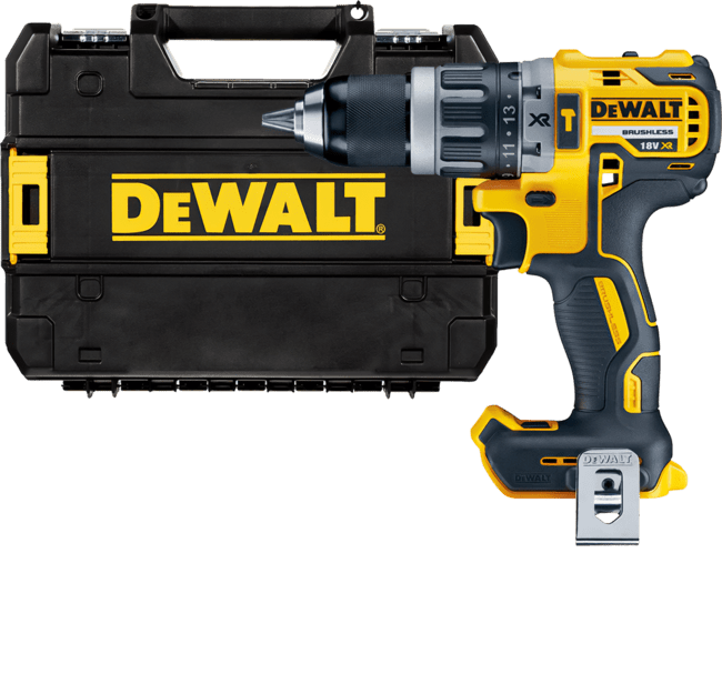 DEWALT 18V XR Aku vŕtačka s príklepom, bez aku DCD796NT-XJ