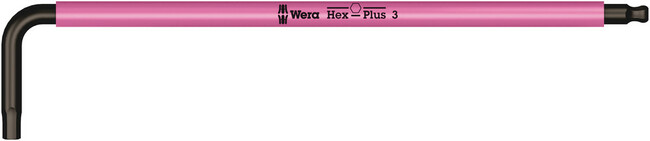 WERA Uhlový kľúč Hex s pridržiavacou funkciou 3,0 mm