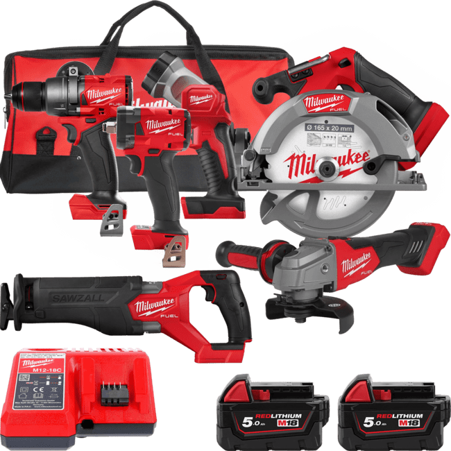 MILWAUKEE M18 FUEL™ Set náradia M18FPP6H3-502B