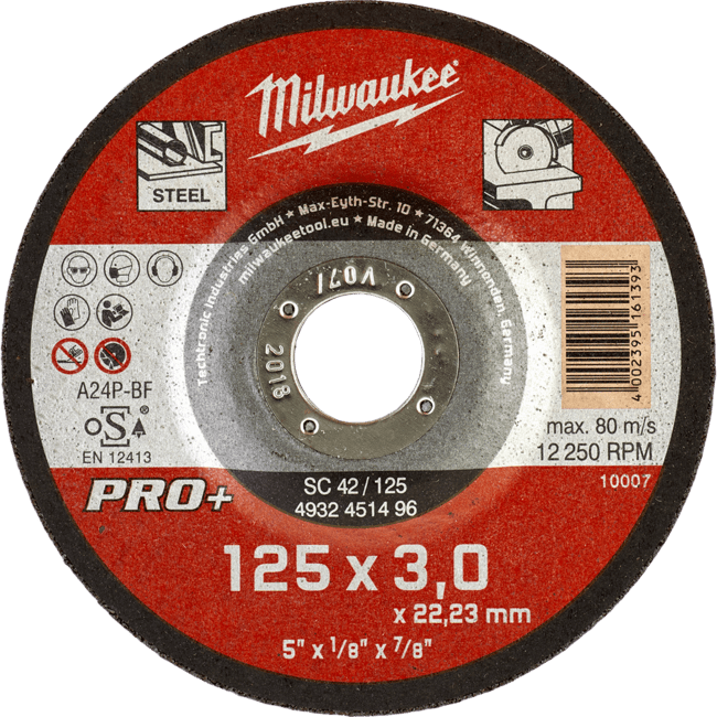 MILWAUKEE Rezný kotúč PRO+ SCS 42/125 × 3 mm