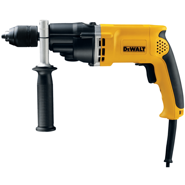 DEWALT Elektrická 2 rýchlostná vŕtačka so spojkou 770W D21441-QS