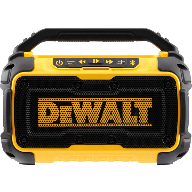 DEWALT 10,8V - 18V XR Aku PREMIUM Bluetooth reproduktor, bez aku DCR011-XJ