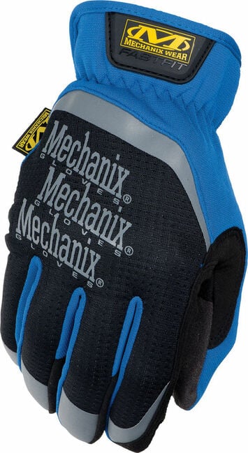 MECHANIX Pracovné rukavice so syntetickou kožou FastFit® - modré XXL/12