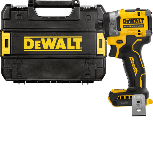 DEWALT 18V XR 1/4” Hex aku rázový uťahovák, bez aku DCF860NT-XJ