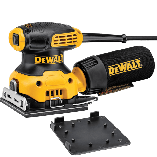 DEWALT Elektrická vibračná brúska 140 x 115 mm, 230 W DWE6411-QS